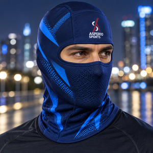 Cagoule d'hiver personnalisée respirante et légère en tissu extensible, ajustement confortable, couvre-tête complet pour sports de plein air - Product Image 1