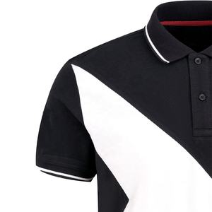 Men's High quality Custom summer Short Sleeve Polo <b>Shirts</b> three Tone Casual Athletic <b>Collared</b> <b>T</b> <b>Shirt</b> tees wear with OEM - Product Image 3
