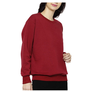 Low Price Best Sale Long Sleeves Women Sweat Shirts New Style Jumper Fleece Sweater Tops Crew Neck Pullover Women's Sweatshirt - Product Image 3