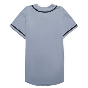 เสื้อเบสบอลผู้ชายดีไซน์ล่าสุด โพลีเอสเตอร์ 100% ราคาถูก สีพื้น ขนาดสั่งทำได้ พร้อมบริการสกรีนลายแบบซับลิเมชั่น - Product Image 2