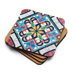 Modern Finish MDF Printed <b>Coasters</b> Enamel Coated <b>Heat</b> Resistant Table Pads for Home Kitchen Dining Coffee Decor Use - Product Image 2