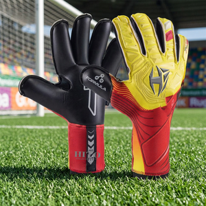 Gants de gardien de but de football professionnels personnalisés de haute qualité, prix de gros, gants de gardien de but en caoutchouc injecté - Product Image 2