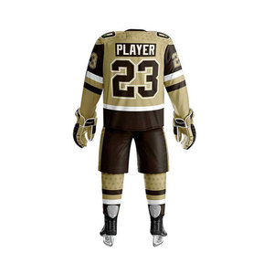 Custom Logo Breathable Ice Hockey Uniform Professional Made Sports Wear Ice Hockey Uniform For Online Sale - Product Image 2