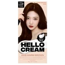 Mise-en-scène Nuevo Tinte para el Cabello Hello Cream Marrón Cálido 1 Unidad con Descuento, Producto Premium para el Cabello - Product Image 1