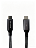 Cable USB C a USB C Trenzado de Fabricante de Cables, Transferencia de Datos de 10 Gbps, Carga Rápida PD de 100 W, Cable USB C Trenzado Resistente