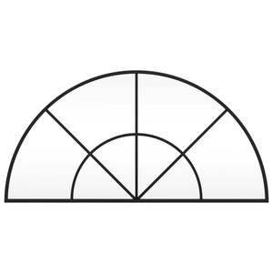 Miroir mural en verre noir minimaliste 31,5 x 15,7 pouces, design moderne et élégant - Product Image 3