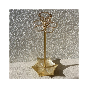 Soporte para Paraguas de Metal Color Dorado, Diseño Minimalista y Elegante, Moderno y Decorativo, para Oficina u Hotel - Product Image 1