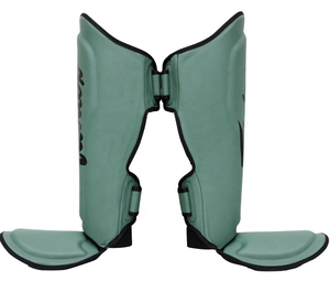 Protège-tibias Fairtex en cuir véritable avec logo personnalisé pour la protection professionnelle – Équipement d'entraînement de Taekwondo en gros - Product Image 4