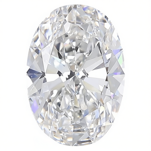 Diamant non monté certifié IGI 5.06 ovale VS1, diamant cultivé neuf - Product Image 2