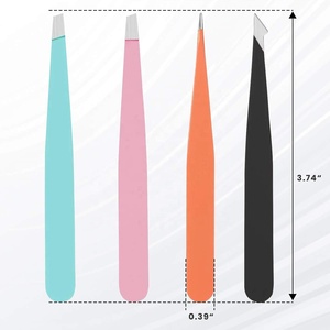 Nouveau pince à acné pointue pince à épiler en acier inoxydable aiguille greffage pince à cils dissolvant de points noirs outil d'extension de cils durable - Product Image 2