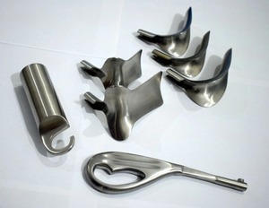 เครื่องมือตรวจภายในช่องคลอดแบบ Scherbak พร้อมใบมีด 5 ใบ - Product Image 1