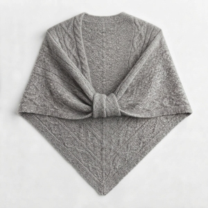 Factory Price Luxury Cashmere Blend Knitted Shawl Wrap Ladies Oversized Warm Winter Cape Scarf Wholesale Custom Logo OEM Knitted - Product Image 4