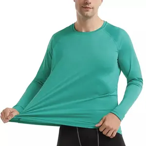 Black Sport Shirt Rash Guard for Men Beach Long Sleeves Surfing Compression Pants Gym Running Shirt Men Fitness Tight Suit