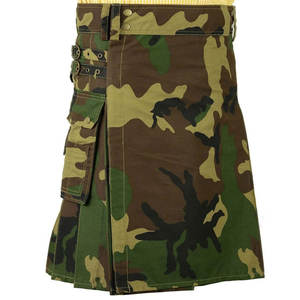 Cotton Utility Kilt - Men's Tactical Scottish Kilt - Camo Kilt 2026 - Product Image 1