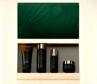 Boîtes cadeaux de luxe en carton gaufré recyclable Gymic avec éponge, matériaux recyclés pour parfum pour homme, poudre libre, crème pour les yeux, vernis à ongles