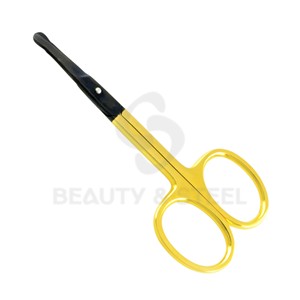 Ciseaux de manucure de qualité chirurgicale supérieure avec poignées ergonomiques fines et esthétique arc-en-ciel pour une précision experte - Product Image 6