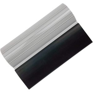 Spatola in Silicone da 4 Pollici con Manico Antiscivolo, Lama in Gomma per Applicazione Pellicole Auto, Pulizia Vetri e Bagno - Product Image 1