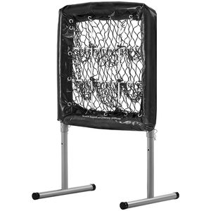 Attrezzatura per Allenamento Baseball e Softball 28"x27" con 9 Fori, Robusta e Regolabile in Altezza, per Pratica di Battuta e Lancio - Product Image 1
