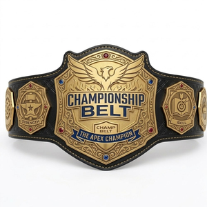 Ceintures de championnat personnalisées de haute qualité, ceintures sportives personnalisées, fournisseur direct d'usine OEM ODM, vente en gros - Product Image 1