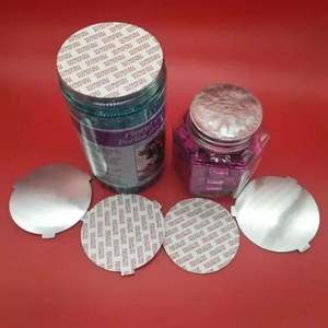 Joint d'étanchéité en feuille d'aluminium de qualité alimentaire, joint d'étanchéité thermique en feuille d'aluminium, garnitures de scellage thermique sur mesure fabriquées en usine - Product Image 2