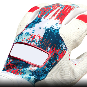 Gants de baseball en cuir véritable unisexes de qualité supérieure, sublimation, confortables, pour adultes, pour le softball et les sports. - Product Image 5