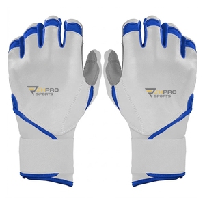 Bruce <b>Bolt</b> Long Goatskin Leather Baseball Softball Batting Gloves Comfortable Lightweight Long cuff baseball batting gloves - Product Image 1