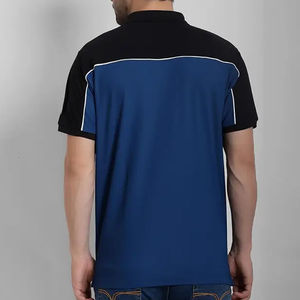 Produit très vendu, nouveau design, logo personnalisé, polos respirants de couleur unie pour garçons, vêtements décontractés, t-shirt polo homme - Product Image 2