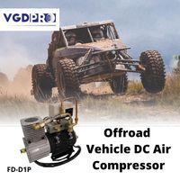 Compresseur d'air étanche pour système solaire, pompe à haute efficacité, sans huile et longue durée de vie, camion à eau, 12 V 24V
