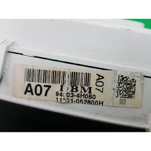 H-1 2008-2015 Ensemble de Compteurs (Cluster Assy) d'Occasion OEM 940034H0604X - Product Image 4