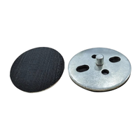Support de ponçage abrasif de 4 pouces (100 mm) en plaque métallique zinguée de 5 mm d'épaisseur pour disques de ponçage