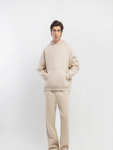 Chándal Deportivo Unisex de Invierno con Capucha, Estilo Urbano, Acabado Lavado Ácido, 100% Algodón, Pedrería, Servicio de Producción Personalizada, Marca Privada - Product Image 1