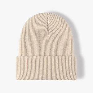 Bonnet en tricot personnalisé avec logo, en acrylique, à revers, pour l'hiver, pour marques de streetwear, fournisseur en gros, faible MOQ - Product Image 4