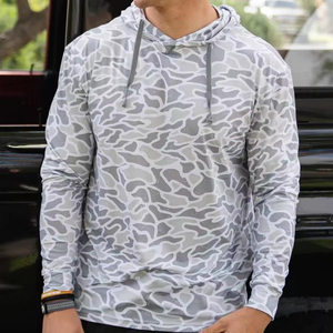 Sudadera de Pesca Ultra Transpirable con Tela Resistente a los Rayos UV para Pescadores, Sudadera de Pesca para Hombre con Paneles de Ventilación Refrigerantes - Product Image 4