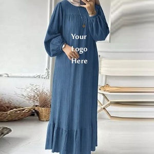 Abaya เสื้อ Abaaya แฟชั่นมุสลิมฮิญาบีชุดเสื้อผ้าอิสลามเปิดเย็บปักถักร้อย Abaya สําหรับผู้หญิงมุสลิมโดยตรงจาก BD - Product Image 4