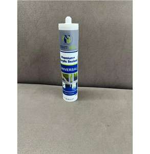 Scellant acrylique 300 ml pour le remplissage des joints, les cadres en bois, les portes et les fenêtres, les cloisons sèches, le plâtre, le marbre, les carreaux et le travail du brique - Product Image 4