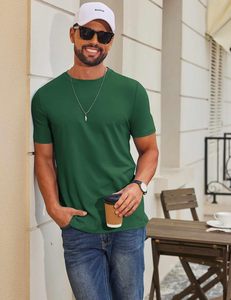 Camiseta Premium para Hombre, Cuello Redondo, Mezcla de Spandex/Algodón, Secado Rápido, Transpirable, Ecológica, Corte Regular, Estampado Digital - Product Image 5