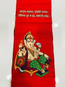 Khes de Algodón Estampado para Ceremonias Espirituales Divinas, Festivales y Eventos Temporales - Product Image 5