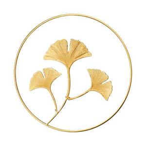 Nouvelle Décoration Murale Art Déco Faite à la Main en Métal Doré, Design Moderne, Décoration Intérieure de Luxe pour la Maison - Product Image 1