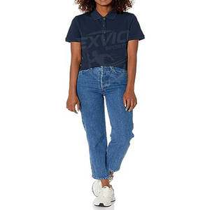 Camisetas Polo de Mujer de Alta Calidad Hechas de Algodón/Poliéster, Diseño de Logotipo Personalizado - Product Image 3