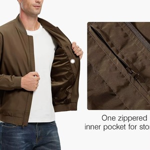 New Arrival High Quality Men's Bomber <b>Jacket</b> Customized Logo Youth Casual Wear for Winter <b>Jacket</b> for Man Bomber <b>Jackets</b> - Product Image 6