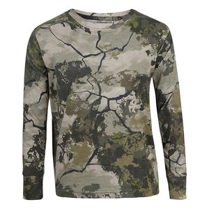 Camisas de Caza de Manga Larga para Hombre, Profesionales, de Poliéster/Algodón, Ecológicas, Tejido Suave de Alto Rendimiento, Absorbe la Humedad, Secado Rápido - Product Image 1