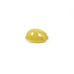 7.35 Carat Oval Cut Yellow Sapphire Loose Gemstone for Fine Jewelry - Product Image 3