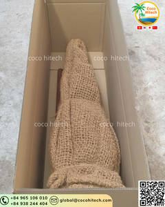 COCO HITECH Model 020 Eco-Friendly Natural Coconut Fiber Parasol FSC Certified Wooden Frame 280CM Diameter <b>5L</b> Capacity <b>Water</b> - Product Image 6