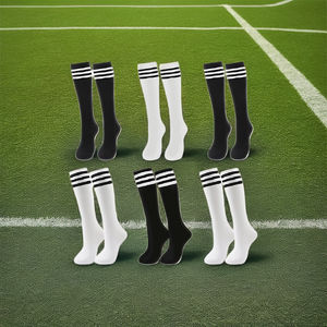 ถุงเท้าฟุตบอลบางสูงถุงเท้ายาวเหนือเข่าสำหรับผู้ชาย - Product Image 1