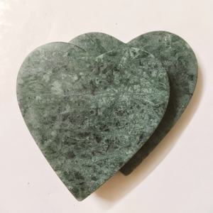 Sous-verre de luxe en pierre de marbre avec logo et texte gravés en or, cadeau personnalisé pour mariages, événements d'entreprise et décoration intérieure - Product Image 6