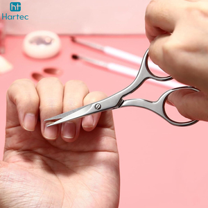 Ciseaux à cuticules de dernière conception avec grande boucle pour les doigts, coupe-ongles professionnel en acier inoxydable pour l'élimination des peaux mortes, pédicure - Product Image 5