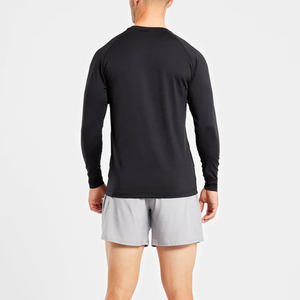 Camisetas de Hombre 100% Algodón Personalizables, Corte Ajustado, Deportivas, con Dobladillo Dividido, Diseño Liso para Correr en Clima Cálido - Product Image 1