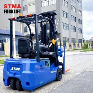 סטמה 1500 ק "ג 2ton 48v מזלג להרים חשמל 1.5t 2 טון חשמלי טון משקל מלגזה 3 גלגל משאית מחיר - Product Image 6