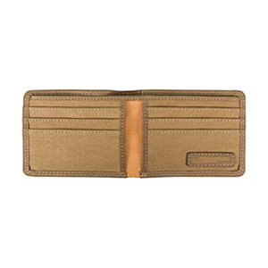 Cartera Bifold Corta de Cuero Genuino para Hombre, Estilo Clásico Vintage, Cartera de Cuero Vacuno Premium, Estilo Vintage Crazy Horse - Product Image 2