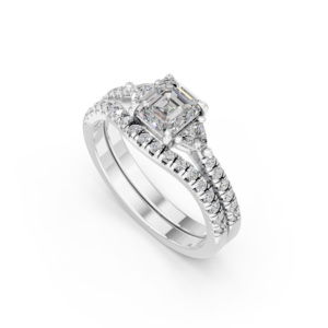 Bague en argent 925 avec diamant de laboratoire pour femme, certifiée IGI, fabricant de bijoux fins éthiques RJC ODM OEM, vente en gros E201011_WB300883 - Product Image 1